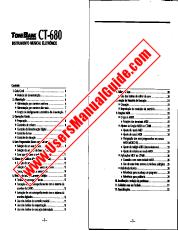 Vezi CT-680 Portugues pdf Manualul de utilizare